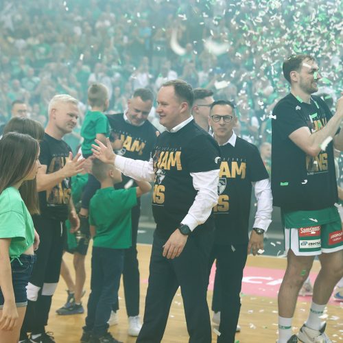 LKL finalo rungtynės: Kauno „Žalgiris“ – Vilniaus „Rytas“  © E. Ovčarenko / BNS nuotr.