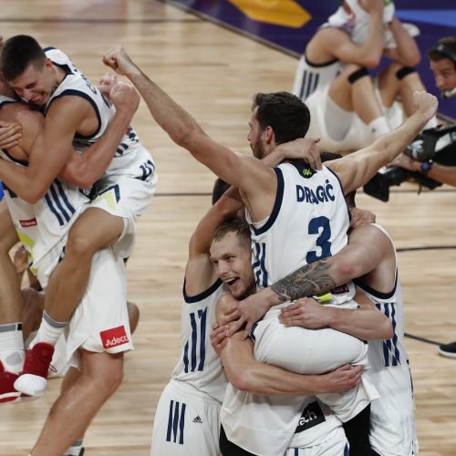 „Euro2017“: Slovėnija – Serbija 93:85  © Scanpix nuotr.