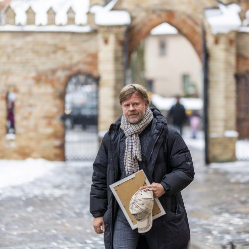 Bernardinų koplytėlėje – mišios A. Jagelavičiūtei atminti  © I. Gelūno / BNS nuotr.