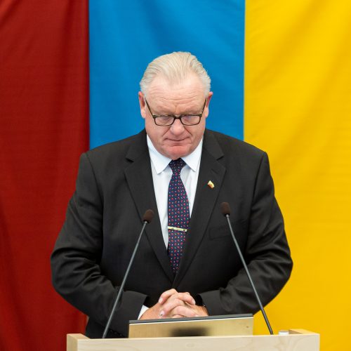 Seimas svarstė klausimą dėl A. Stončaičio atleidimo  © Ž. Gedvilos / BNS nuotr.