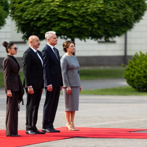 Azerbaidžano prezidento vizitas Lietuvoje  © Ž. Gedvilos / BNS nuotr.