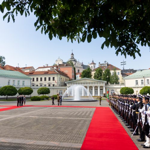 Azerbaidžano prezidento vizitas Lietuvoje  © Ž. Gedvilos / BNS nuotr.