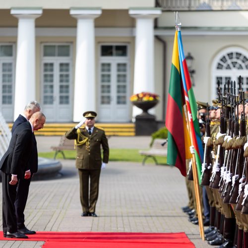 Azerbaidžano prezidento vizitas Lietuvoje  © Ž. Gedvilos / BNS nuotr.