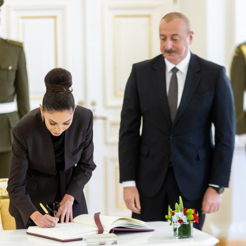 Azerbaidžano prezidento vizitas Lietuvoje  © Ž. Gedvilos / BNS nuotr.