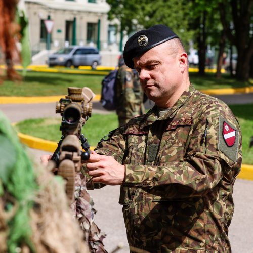 Kovinių grupių vadų sutikimas Rukloje  © T. Biliūno / BNS nuotr.