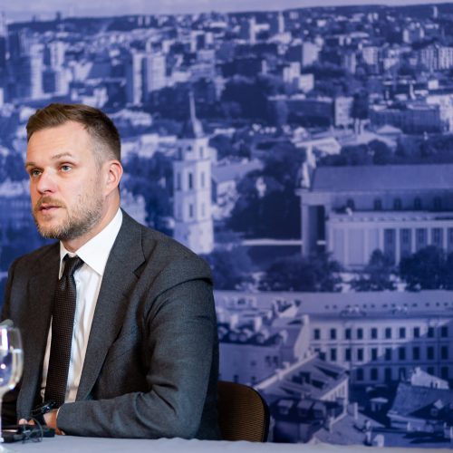 Vilniaus Rusijos forumo spaudos konferencija  © Ž. Gedvilos / BNS nuotr.