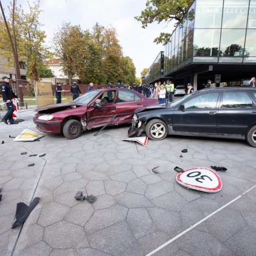 Policijos šventė Kaune  © V. Šulinsko nuotr.