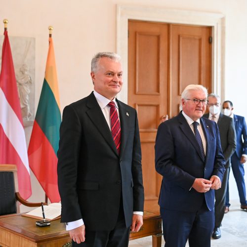 G. Nausėdos vizitas Vokietijoje  © R. Dačkaus / Prezidentūros nuotr.