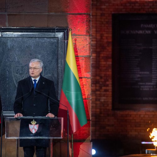 G. Nausėdos darbo vizitas Lenkijoje  © R. Dačkaus / Prezidentūros nuotr.