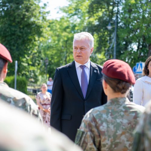 Prezidento darbo diena Rokiškyje  © R. Dačkaus / Prezidentūros nuotr.