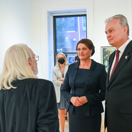 G. Nausėdos vizitas JAV  © R. Dačkaus / Prezidentūros nuotr.