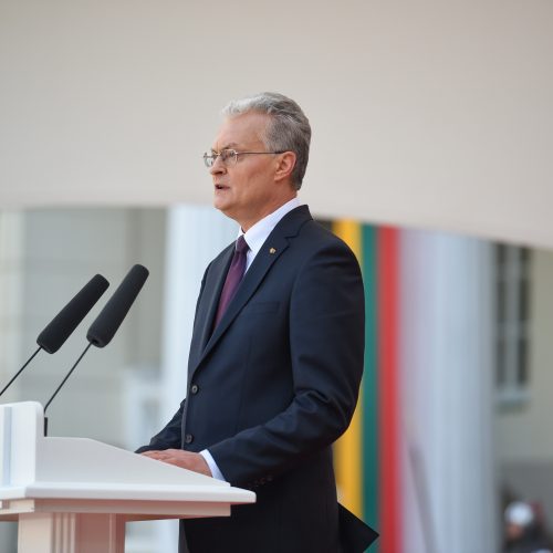 Prezidento rūmų perdavimo ceremonija  © R. Dačkaus / Prezidentūros nuotr.