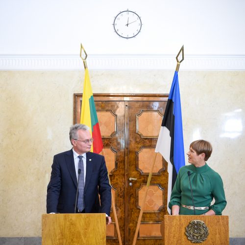 G. Nausėdos vizitas į Estiją  © R. Dačkaus / Prezidentūros nuotr.