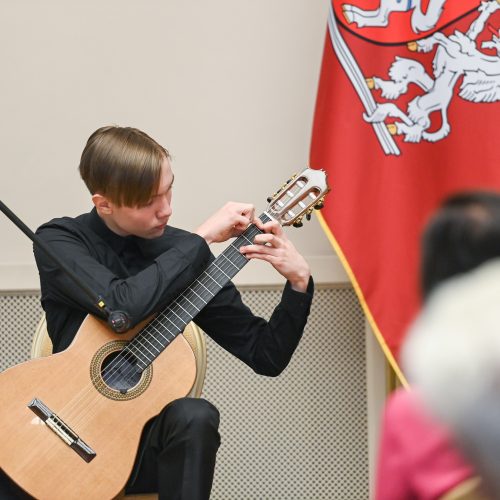 Nacionalinio judumo iššūkio nugalėtojų apdovanojimai  © R. Dačkaus / Prezidentūros nuotr.