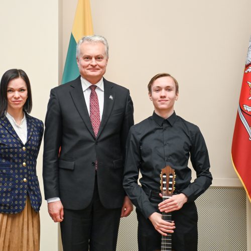 Nacionalinio judumo iššūkio nugalėtojų apdovanojimai  © R. Dačkaus / Prezidentūros nuotr.