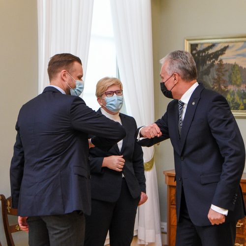 Prezidentas susitinka su partijų lyderiais  © I. Gelūno / Fotobanko, R. Dačkaus / Prezidentūros nuotr.