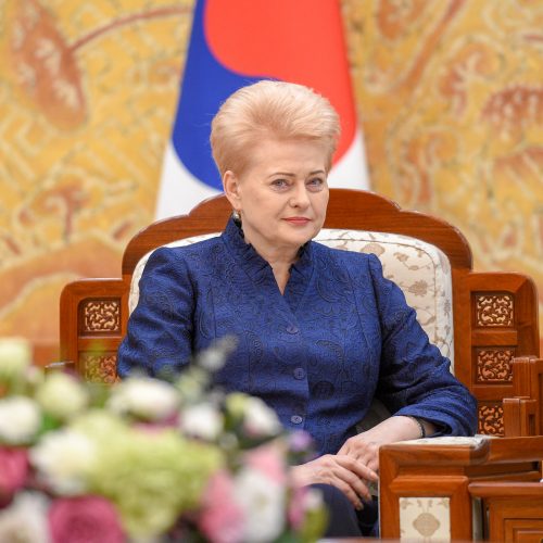 D. Grybauskaitės vizitas Pietų Korėjoje  © R. Dačkaus / Prezidentūros nuotr.