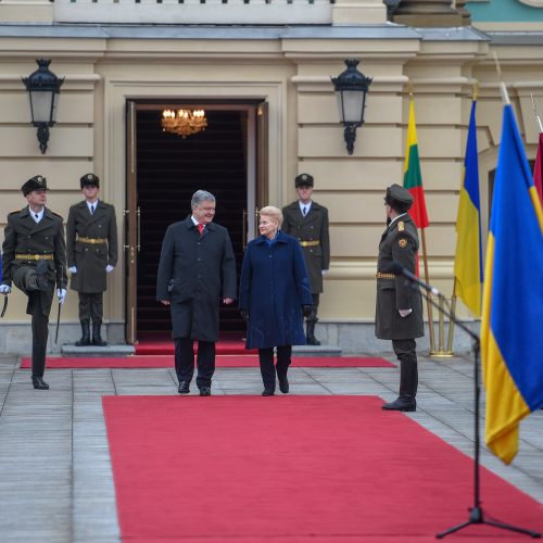 D. Grybauskaitė vieši Ukrainoje  © R. Dačkaus / Prezidentūros nuotr.