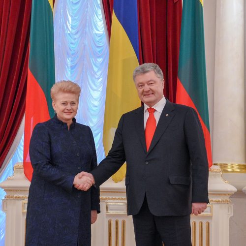 D. Grybauskaitė vieši Ukrainoje  © R. Dačkaus / Prezidentūros nuotr.