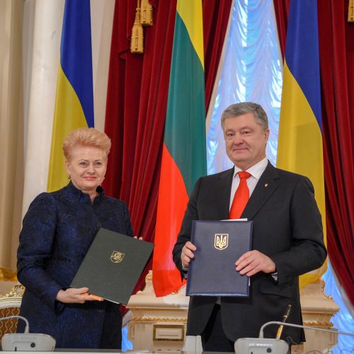 D. Grybauskaitė vieši Ukrainoje  © R. Dačkaus / Prezidentūros nuotr.