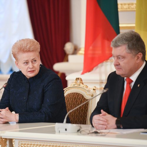 D. Grybauskaitė vieši Ukrainoje  © R. Dačkaus / Prezidentūros nuotr.