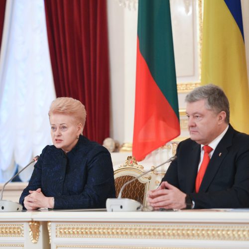 D. Grybauskaitė vieši Ukrainoje  © R. Dačkaus / Prezidentūros nuotr.