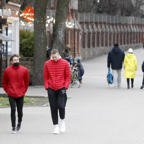 Palanga sulaukė poilsiautojų  © V. Liaudanskio nuotr.