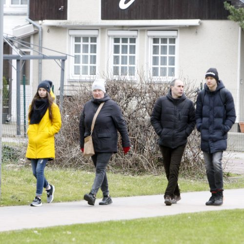 Palanga sulaukė poilsiautojų  © V. Liaudanskio nuotr.