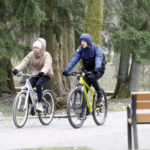 Palanga sulaukė poilsiautojų  © V. Liaudanskio nuotr.