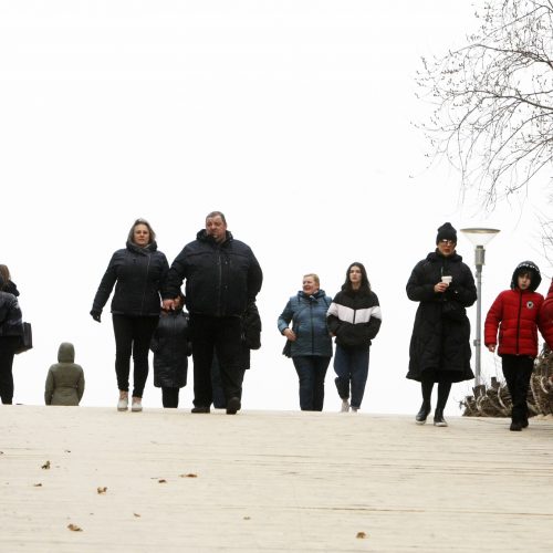 Palanga sulaukė poilsiautojų  © V. Liaudanskio nuotr.