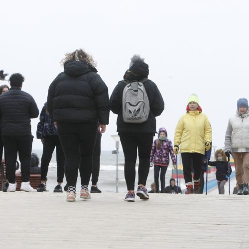 Palanga sulaukė poilsiautojų  © V. Liaudanskio nuotr.