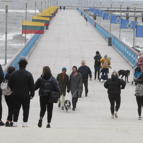 Palanga sulaukė poilsiautojų  © V. Liaudanskio nuotr.