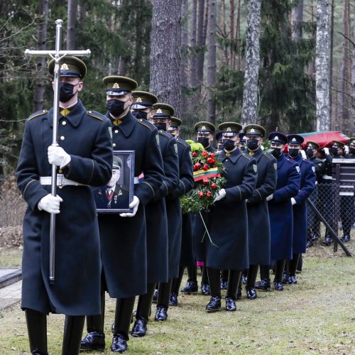 Partizano J. Jakavonio-Tigro laidotuvės  © Teodoro Biliūno / „BNS Foto“ nuotr.