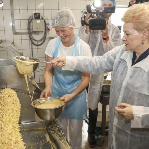 D. Grybauskaitė lankosi Biržuose  © M. Morkevičiaus / ELTOS nuotr.