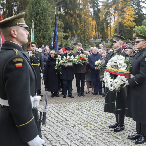 Pagerbtas A. Ramanausko-Vanago atminimas  © M. Morkevičiaus / ELTOS nuotr.