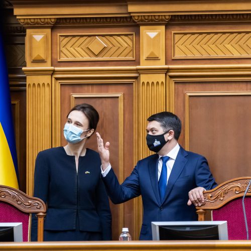Seimo pirmininkės vizitas Ukrainoje  © O. Posaškovos / Seimo kanceliarijos nuotr.