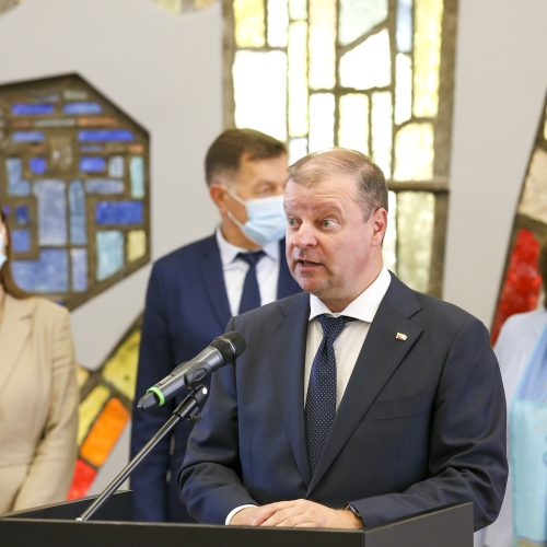 S. Skvernelis paskelbė apie naujos frakcijos steigimą  © M. Morkevičiaus / ELTOS nuotr.