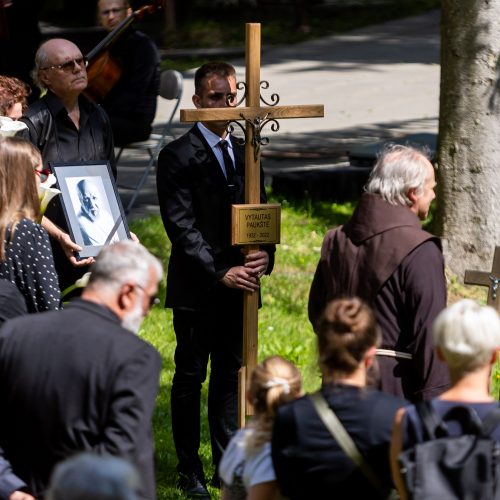 V. Paukštės laidotuvės  © Ž. Gedvilos / BNS nuotr.