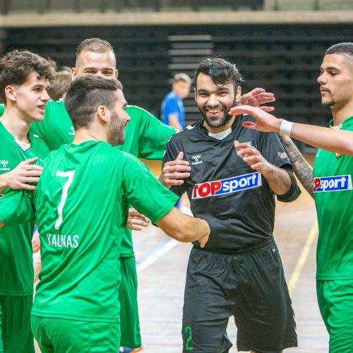 Futsalo A lyga: „K. Žalgiris“ – „VGTU-Vilkai“