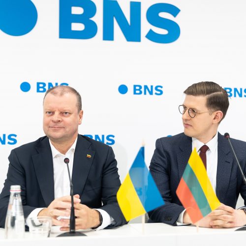 Spaudos konferencijos po II savivaldos rinkimų turo  © Ž. Gedvilos / BNS nuotr.