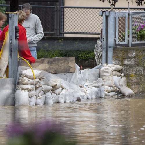 Potvynis Vokietijoje  © Scanpix nuotr.