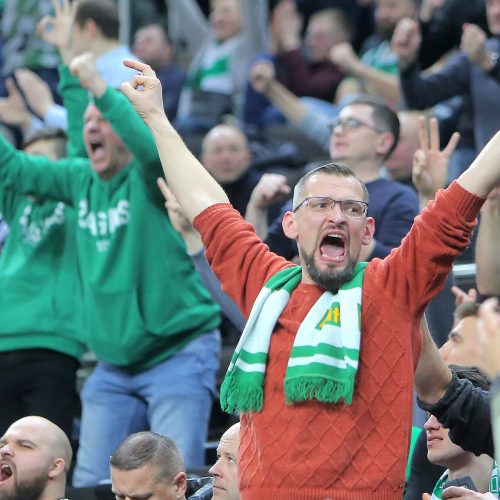 Eurolyga: „Žalgiris“ – „Olimpia“ 105:97  © Evaldo Šemioto ir Laimučio Brundzos nuotr.