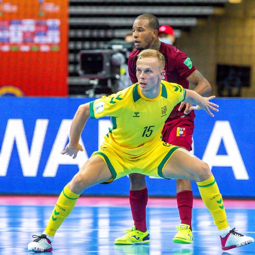 Lietuva – Venesuela 1:2 | Futsalo PČ  © Evaldo Šemioto nuotr.