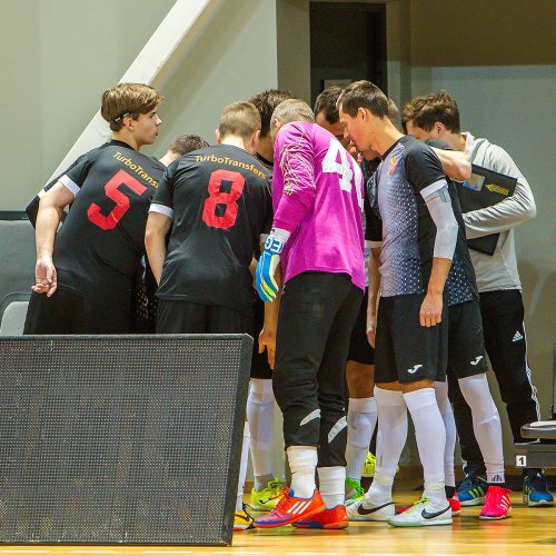 „Kauno Žalgiris“ – „Turbotransfers“ 4:2 | Futsalo A lyga  © Evaldo Šemioto nuotr.