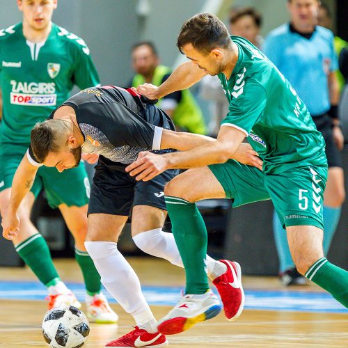 „Kauno Žalgiris“ – „Turbotransfers“ 4:2 | Futsalo A lyga  © Evaldo Šemioto nuotr.