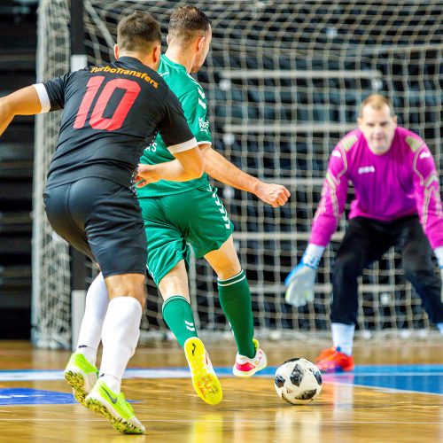 „Kauno Žalgiris“ – „Turbotransfers“ 4:2 | Futsalo A lyga  © Evaldo Šemioto nuotr.