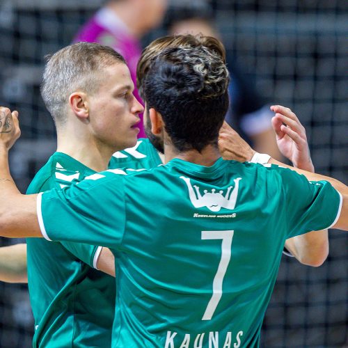 „Kauno Žalgiris“ – „Turbotransfers“ 4:2 | Futsalo A lyga  © Evaldo Šemioto nuotr.