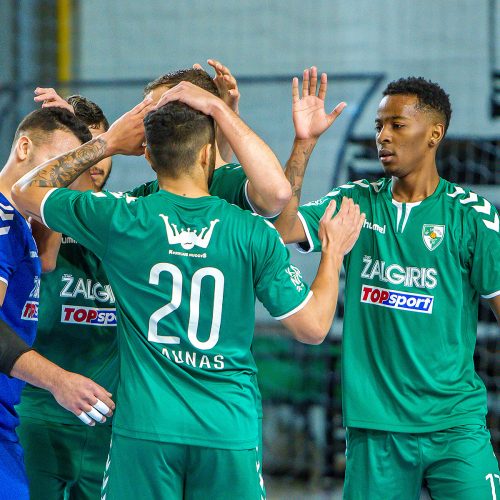 „Kauno Žalgiris“ – „Turbotransfers“ 4:2 | Futsalo A lyga  © Evaldo Šemioto nuotr.