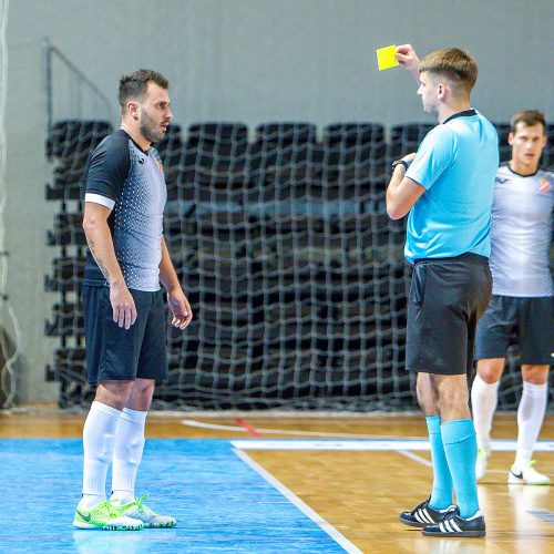 „Kauno Žalgiris“ – „Turbotransfers“ 4:2 | Futsalo A lyga  © Evaldo Šemioto nuotr.