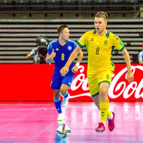 Lietuva – Kazachstanas 0:3 | Futsalo PČ  © Evaldo Šemioto nuotr.